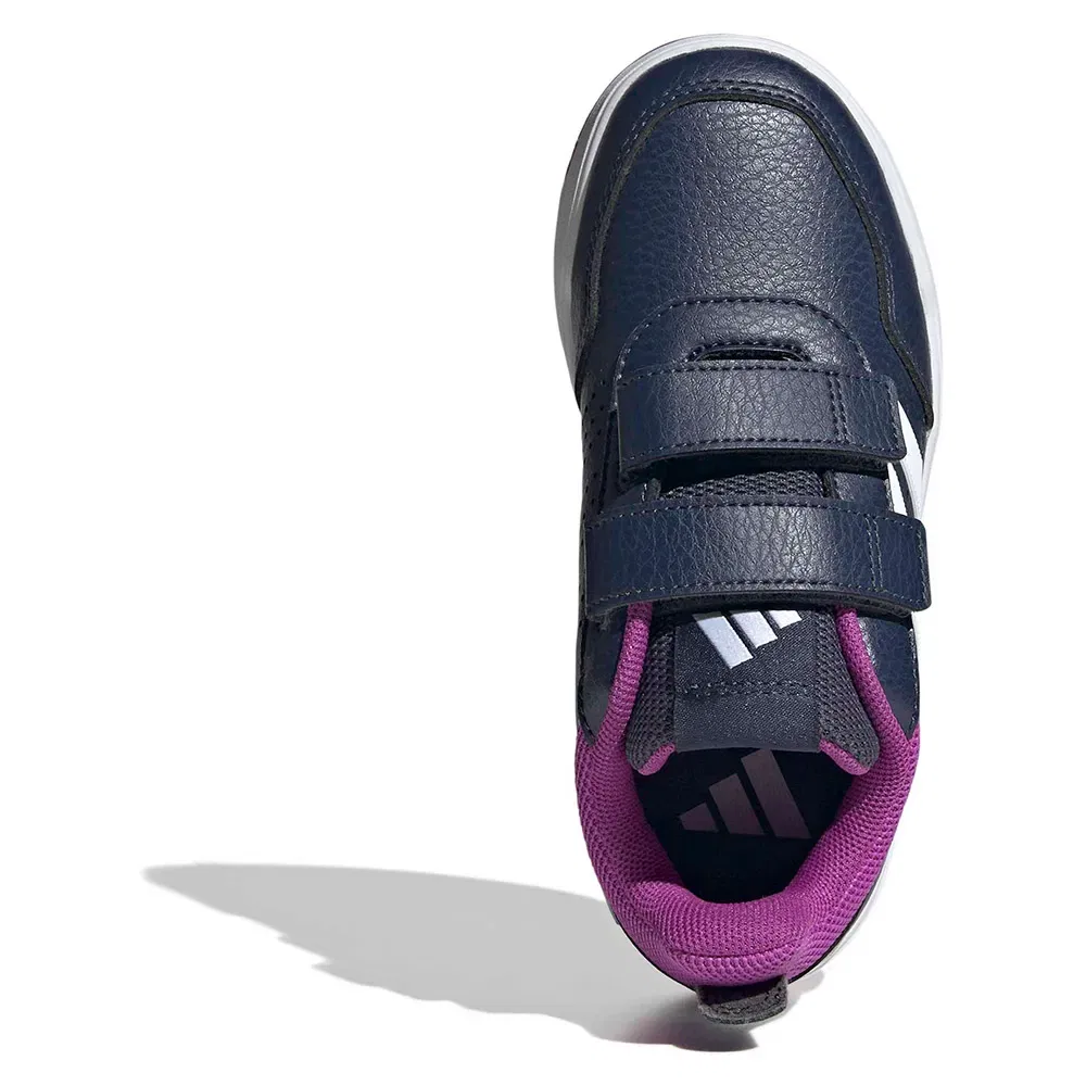 Детские кроссовки для девочек с липучками Tensaur Sport 3.0 CF Adidas, Blue — фото 3
