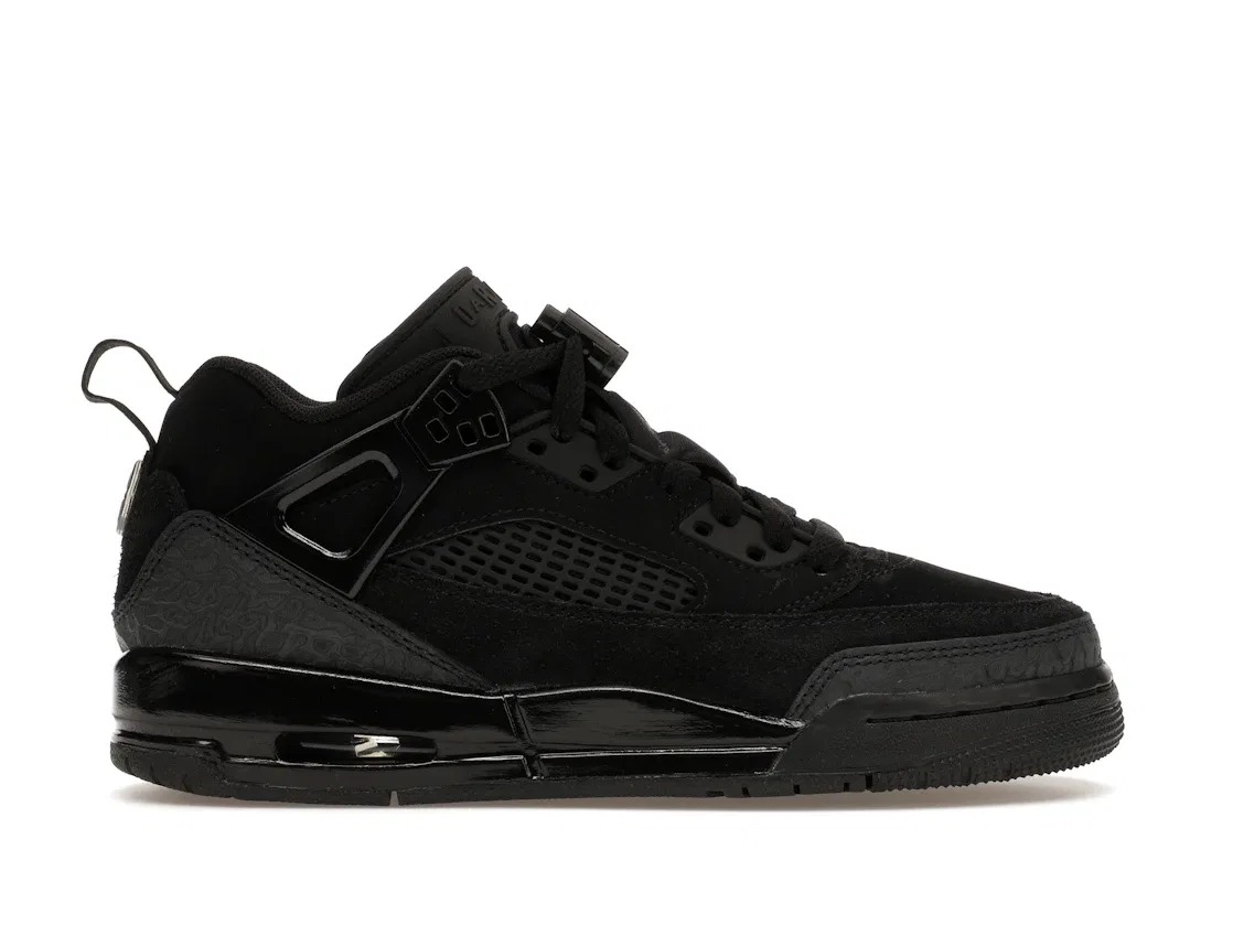 Детские кроссовки для мальчиков с принтом Jordan Spizike Low Jordan, Black/Anthracite/Black