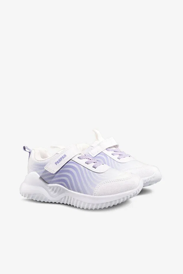 Детские спортивные туфли для девочек с узором Panpan, Lilac