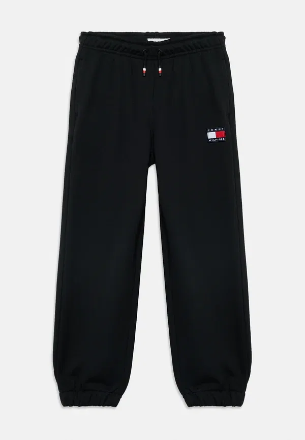 Брюки хлопковые Heritage flag unisex, Tommy Hilfiger, черный