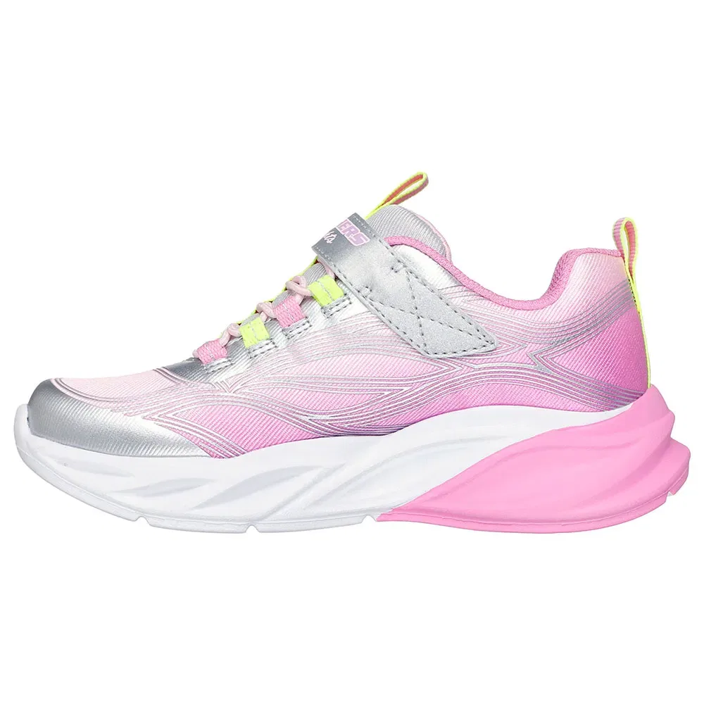 Детские кроссовки для девочек со светящейся подошвой Cosmic Glow Skechers, Pink — фото 3