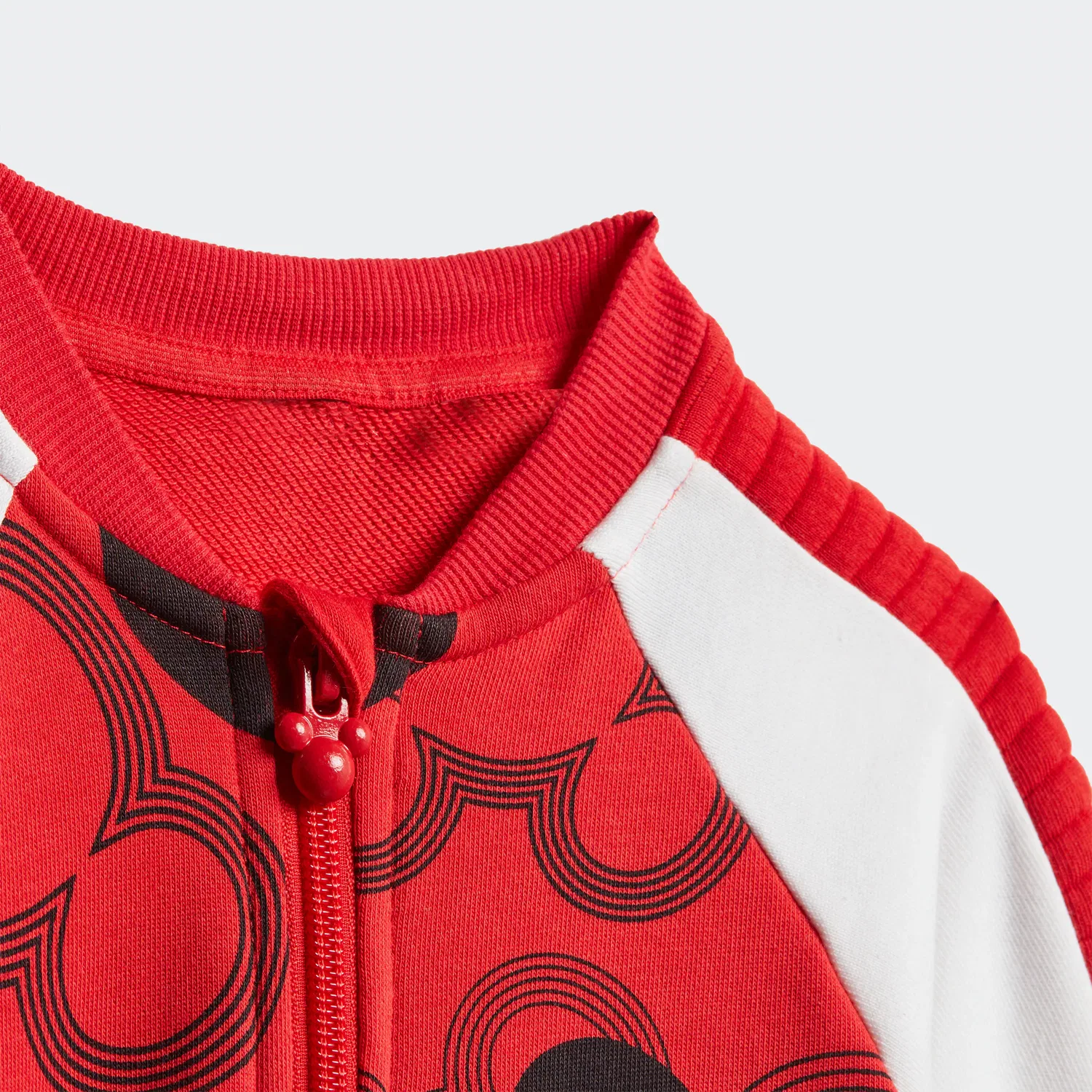 Комбинезон с Микки Маусом, Disney x Adidas, Красный/Черный/Белый — фото 4