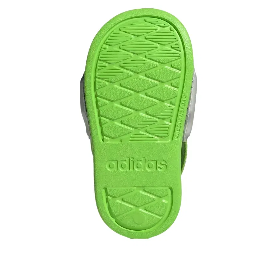 Детские шлепанцы с ремешком с принтом Toy Story Adilette Estrap Slides Adidas, зеленый — фото 3