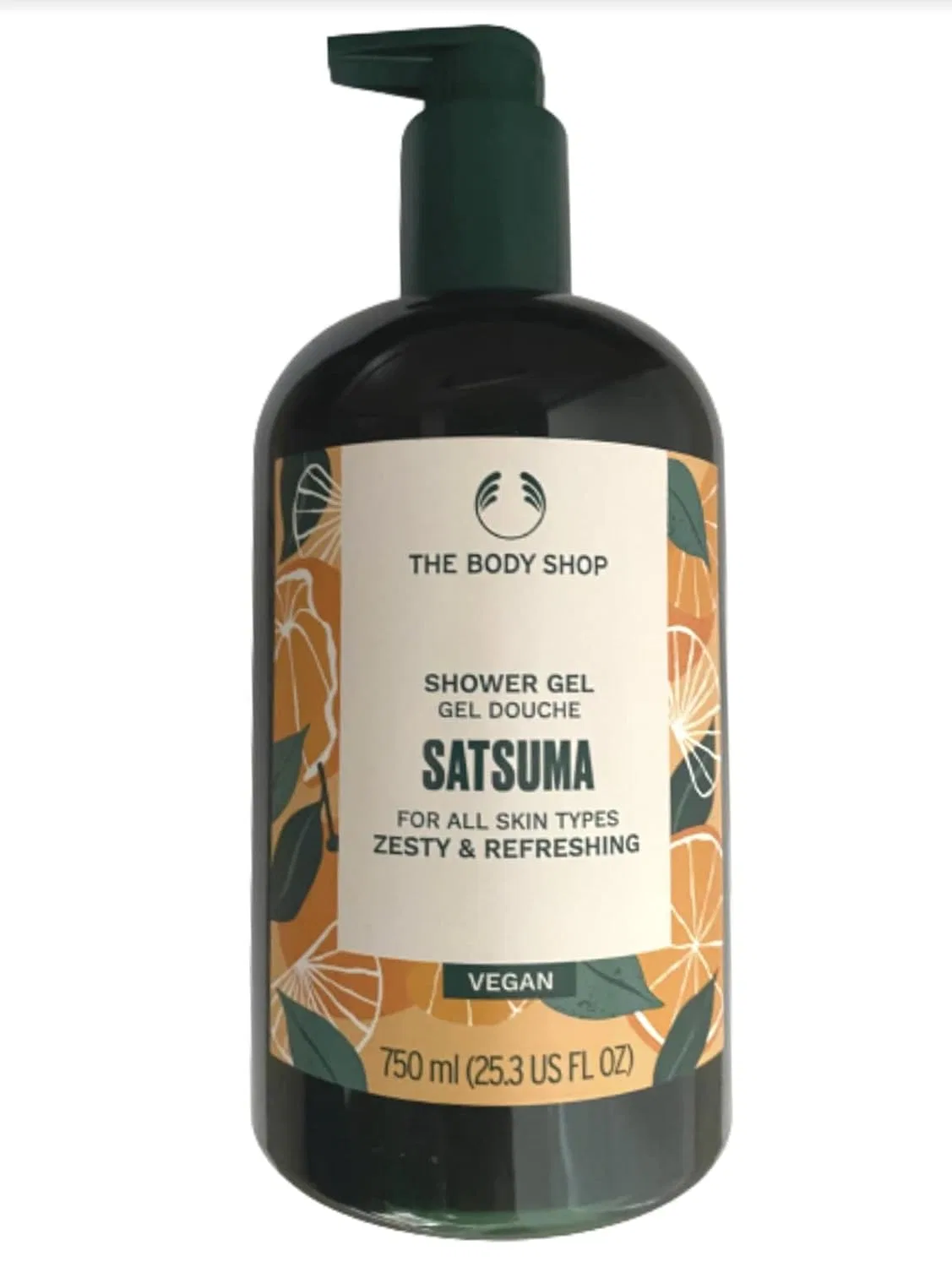 Гель для душа Satsuma, The Body Shop, 750 мл, Красный
