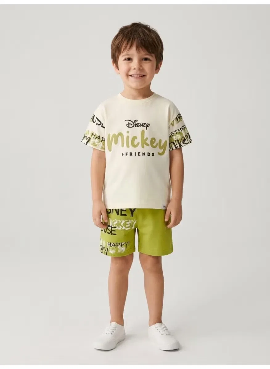 Комплект футболка и шорты с принтом Disney Mickey & Friends Zara — фото 2