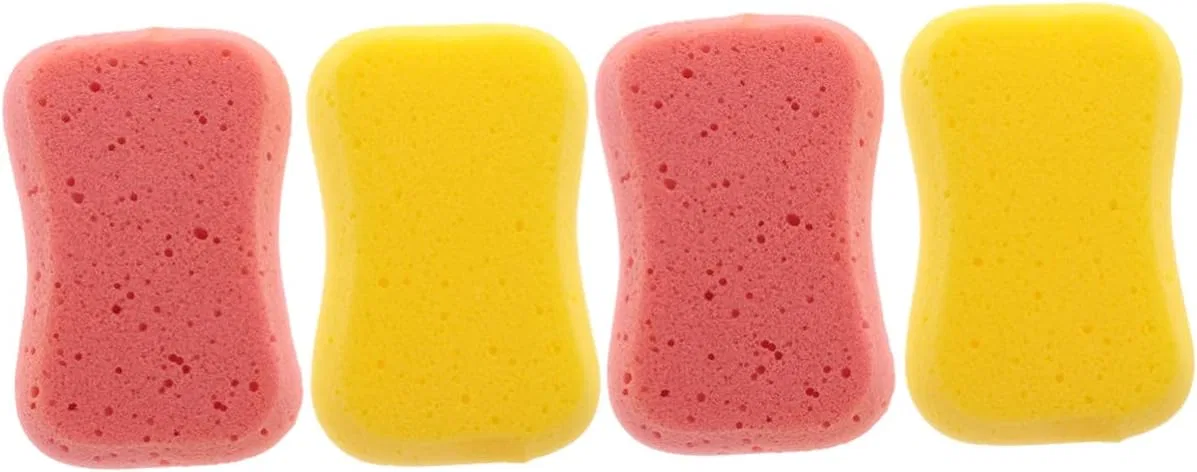 Мочалка для ванны, набор 4 шт, GANAZONO, 60g