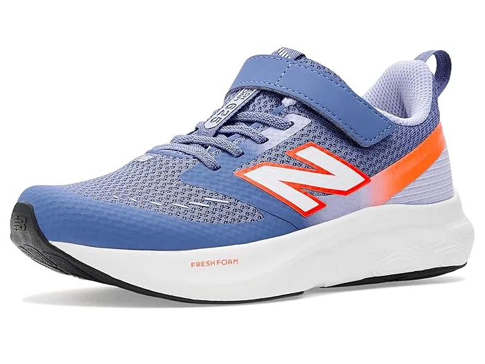 Кроссовки Fresh Foam 625 v1 Bungee Lace New Balance Kids, Fairweather Blue/Tangerine Heat
