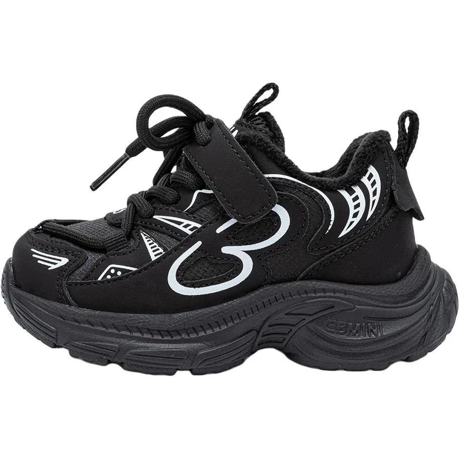 Детские повседневные кроссовки EBMINI, Black