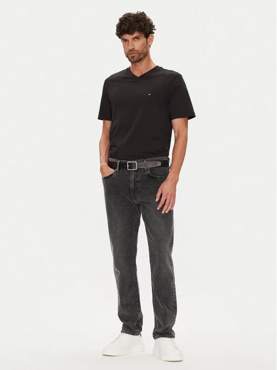 Футболка regular fit Essential Tommy Hilfiger, черный — фото 2