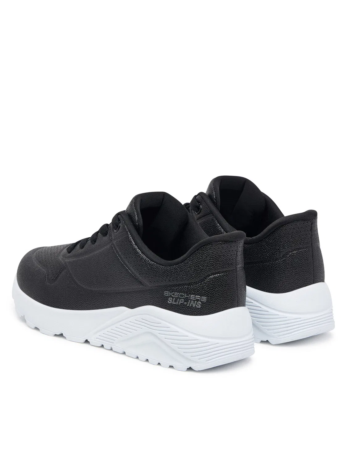 Кроссовки для девочки Uno Lite Ease Skechers, черный — фото 3