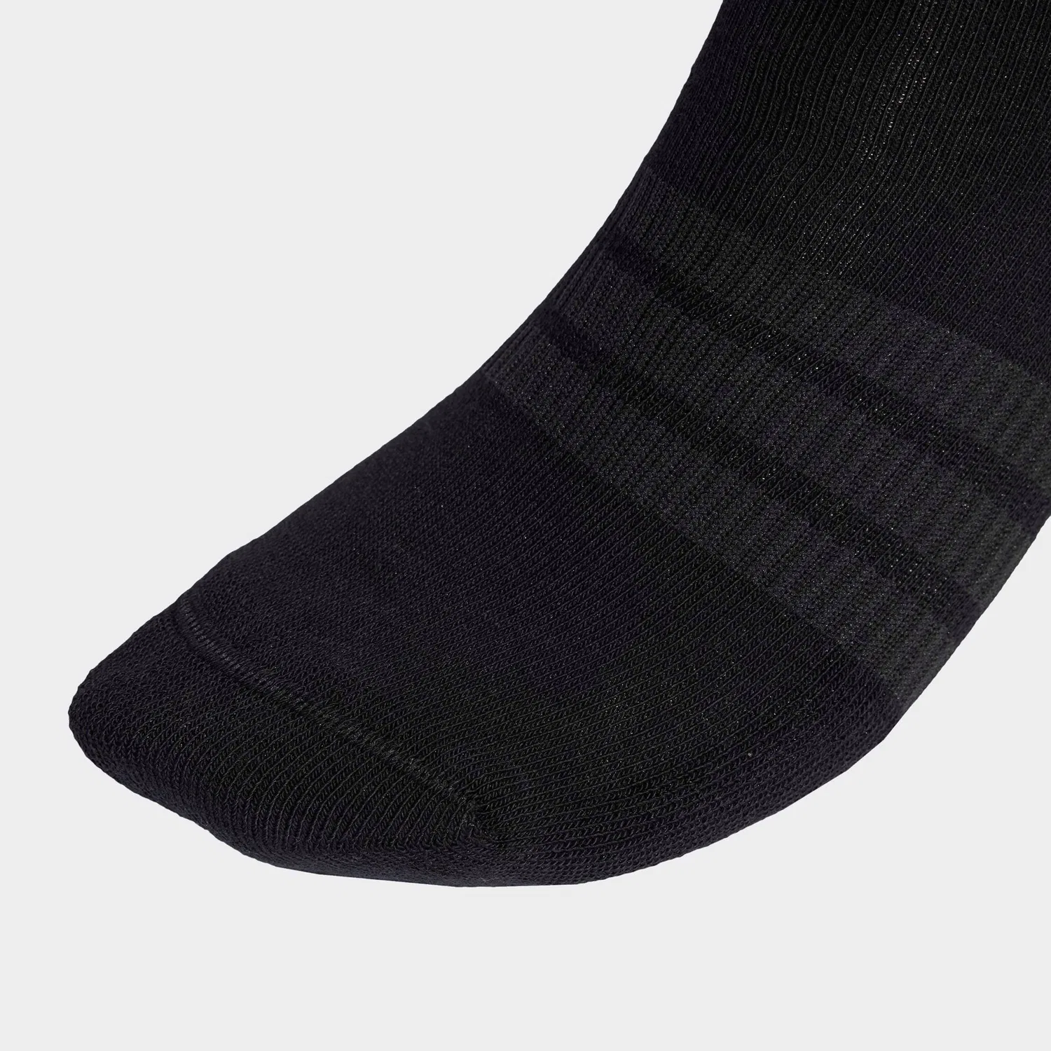 Женские спортивные носки с амортизацией Adidas Performance, Black/Black/White — фото 3