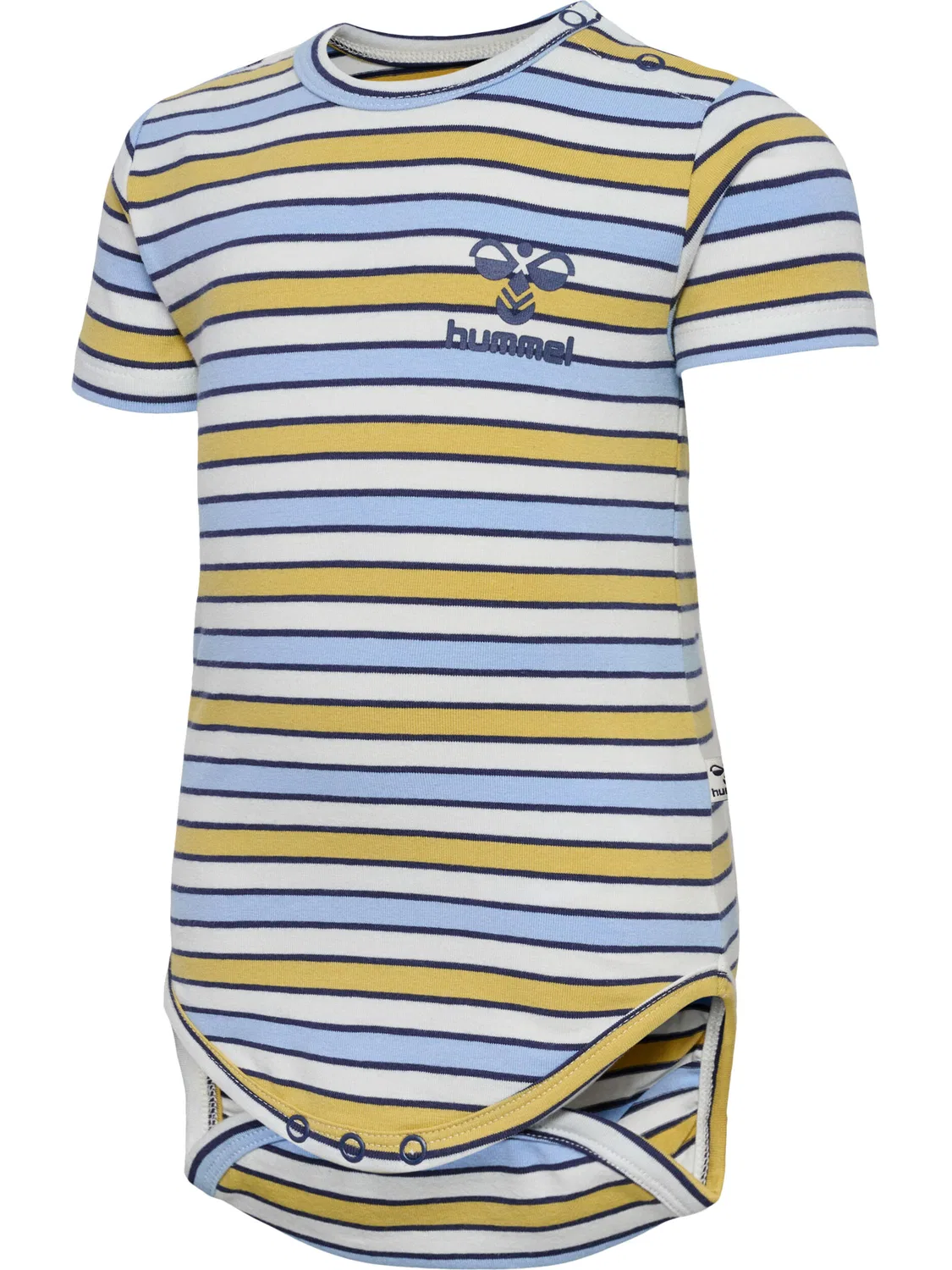 Детский хлопковый боди-комбинезон Hmlhappy Madchen Hummel, Azurblau Blau