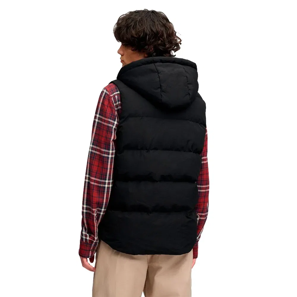 Мужской жилет с капюшоном Short Everest Superdry, Black — фото 2