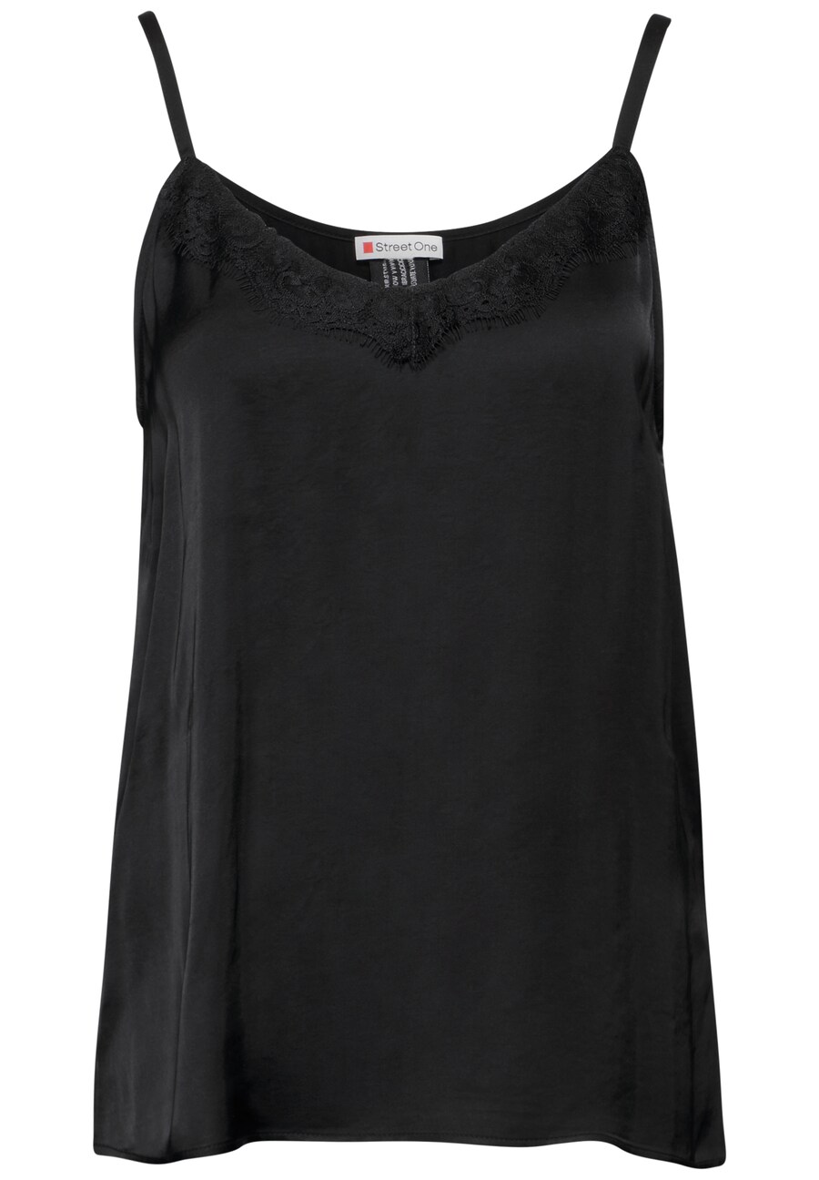 

Кружевной топ STREET ONE Top, черный