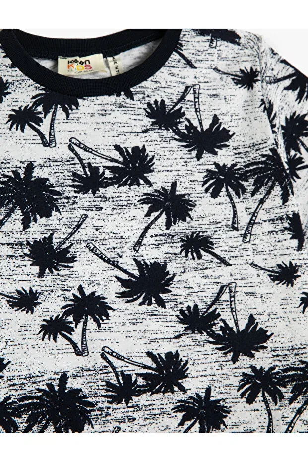 Детская футболка с принтом Koton, Camel Patterned — фото 3