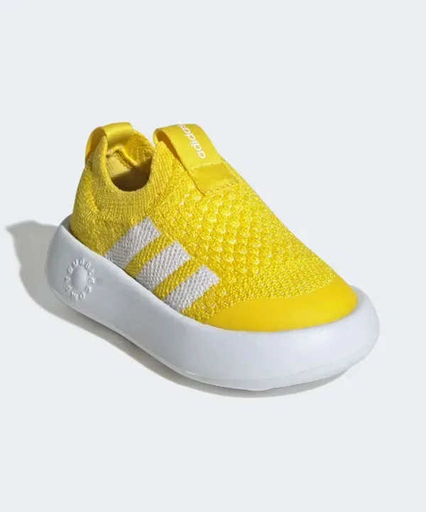 Кроссовки детские Adidas Kids, лимонно-желтый — фото 3