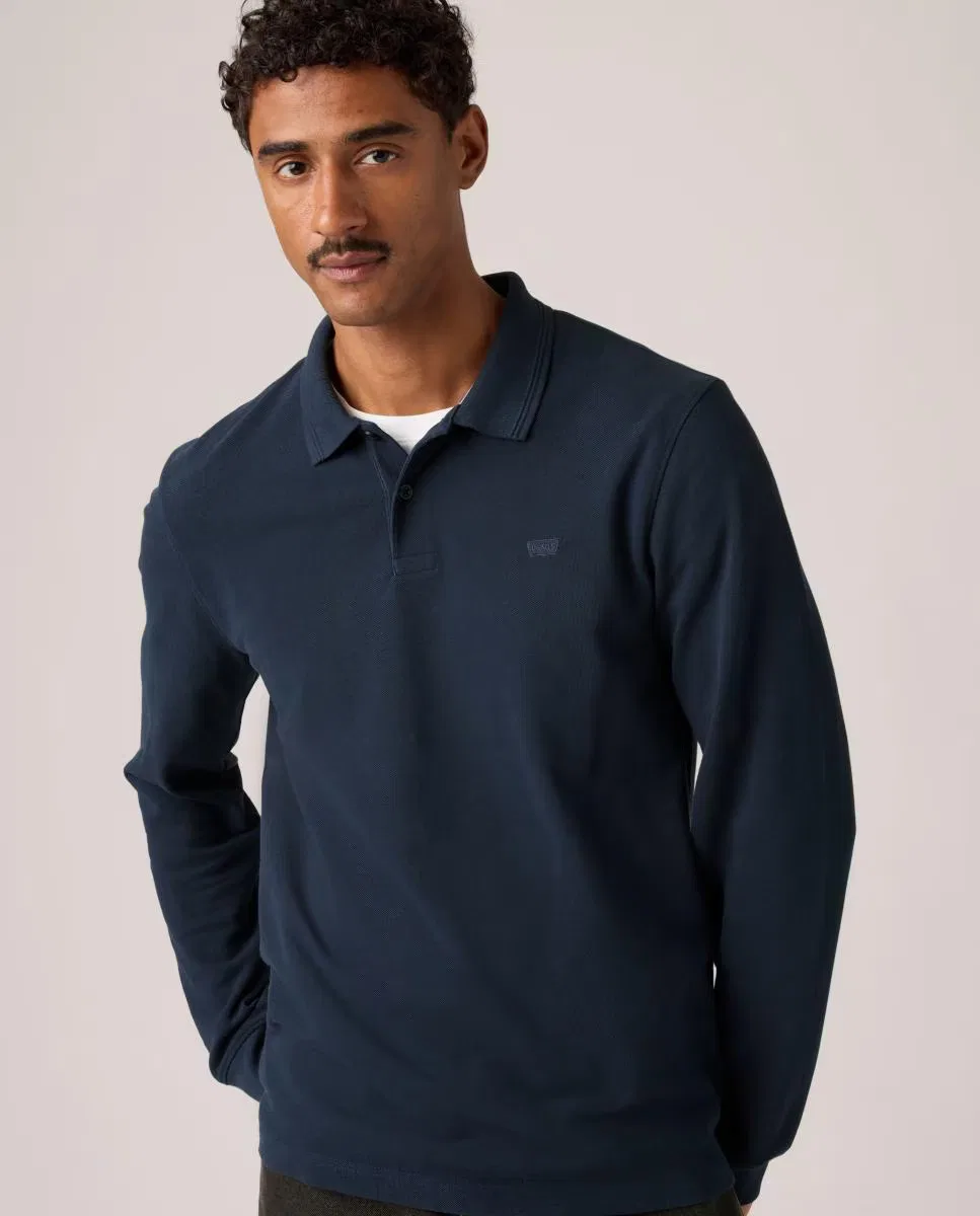 Рубашка с длинным рукавом, Polo, Levi's, темно-синий — фото 4