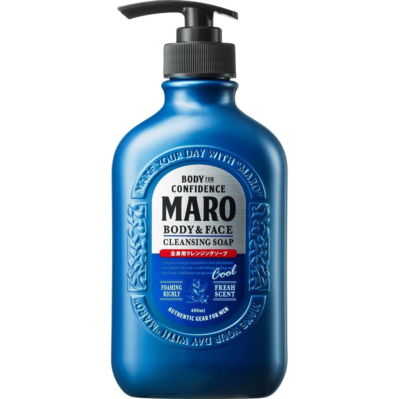 Гель для душа и лица MARO Cooling, 400 мл
