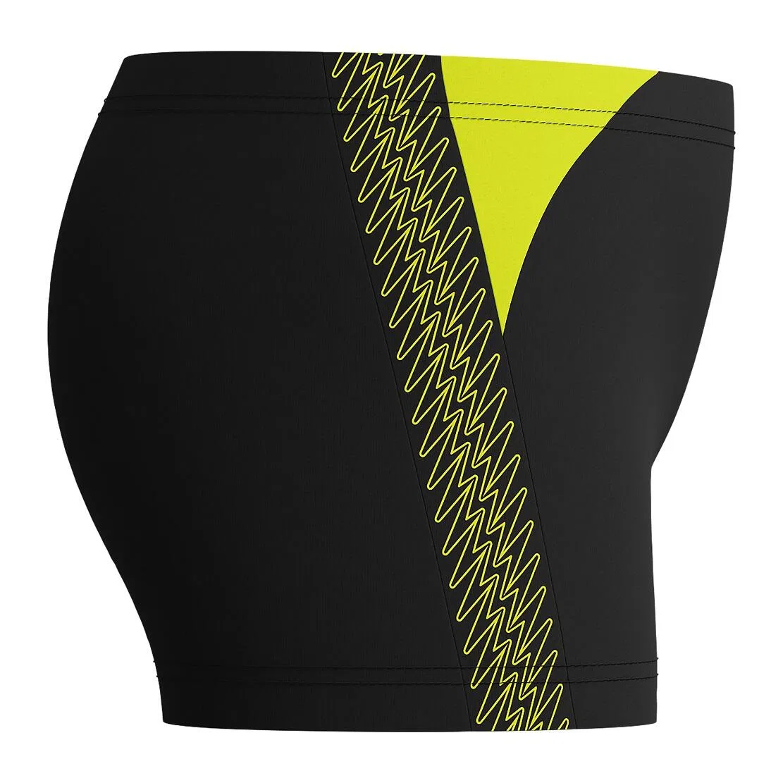 Детские плавки для мальчиков с принтом Hyperboom Spl Asht Jm Speedo, Schwarz / Gelb — фото 4