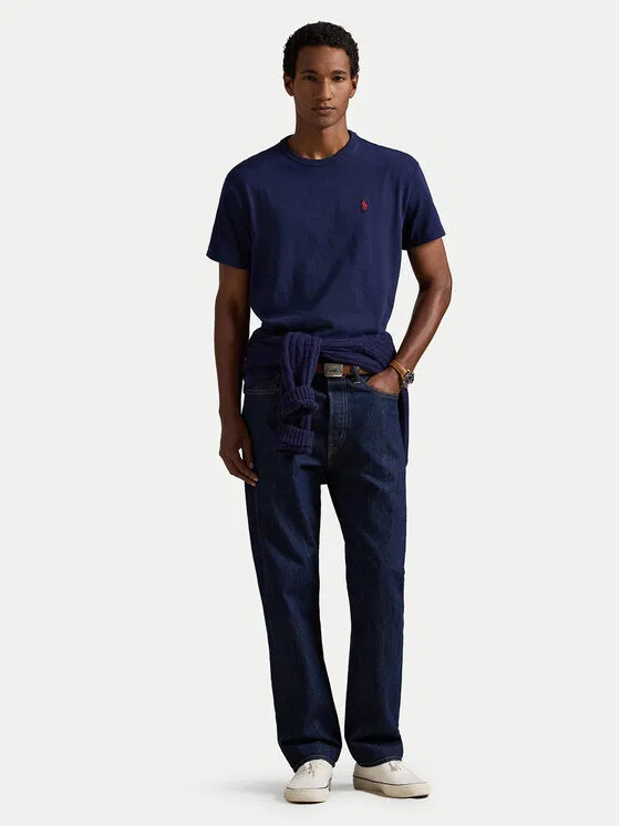 Футболка regular fit Classics Polo Ralph Lauren, темно-синий — фото 2