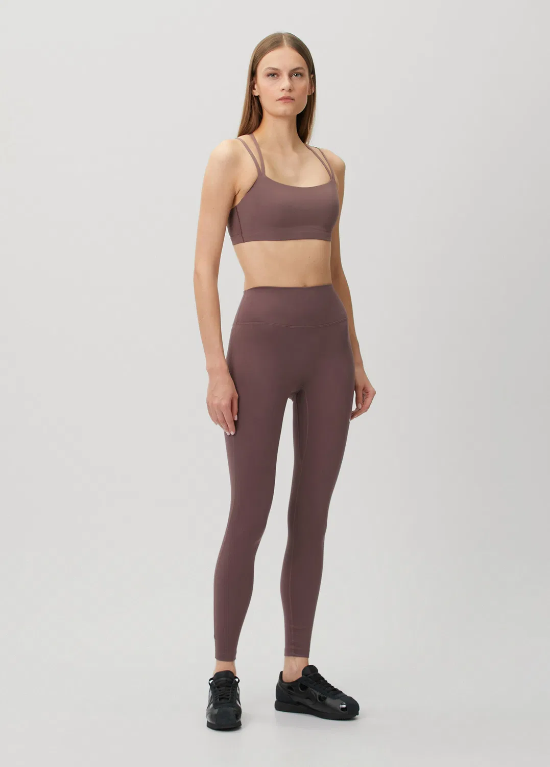 Леггинсы Nike One Seamless Front Mor, фиолетовый