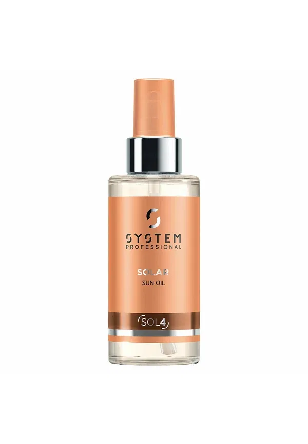 Масло для волос защитное Solar Sun Oil, System Professional, Transparent 100 мл, прозрачный