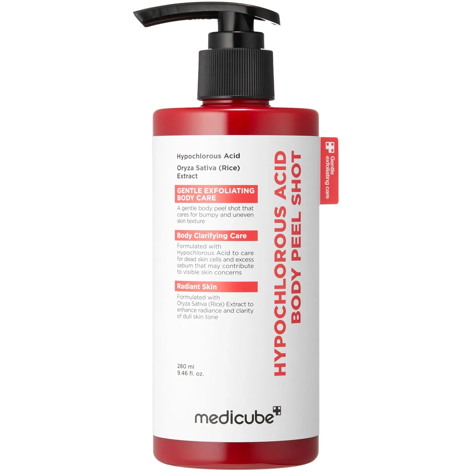 Пилинг-лосьон для тела с гипохлористой кислотой Hypochlorous Acid Body Peel Shot Medicube, 280 мл
