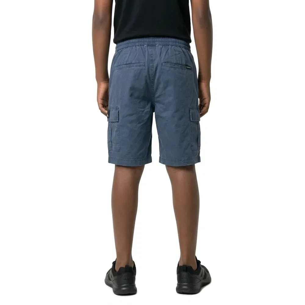 Шорты карго Quiksilver Taxer New, синий — фото 4