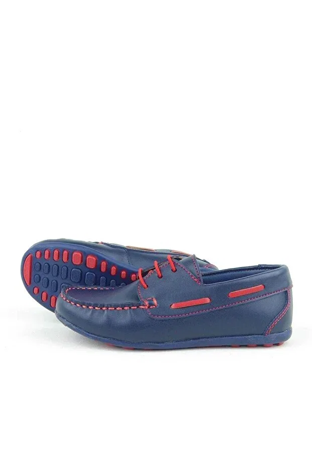 Мужские повседневные туфли на шнуровке Rakerplus, Navy Blue — фото 4