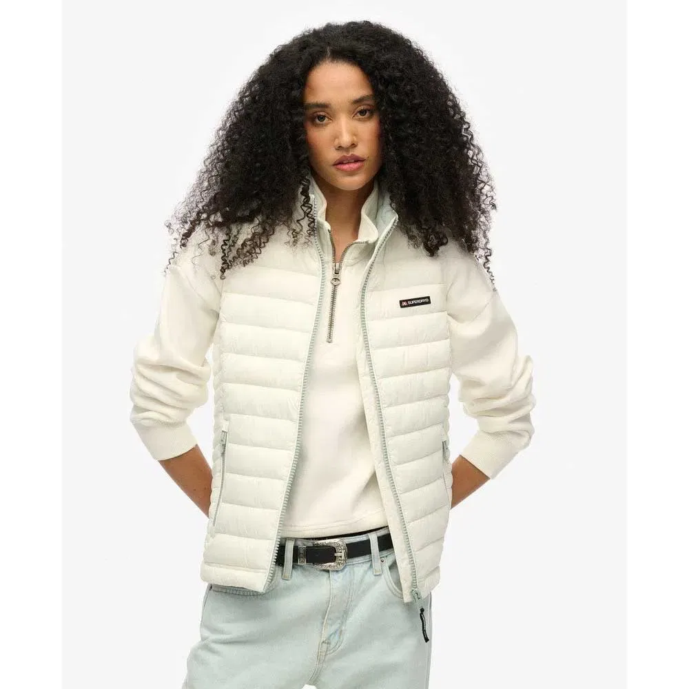 Жилет утепленный Fuji Lite Superdry, бежевый — фото 4