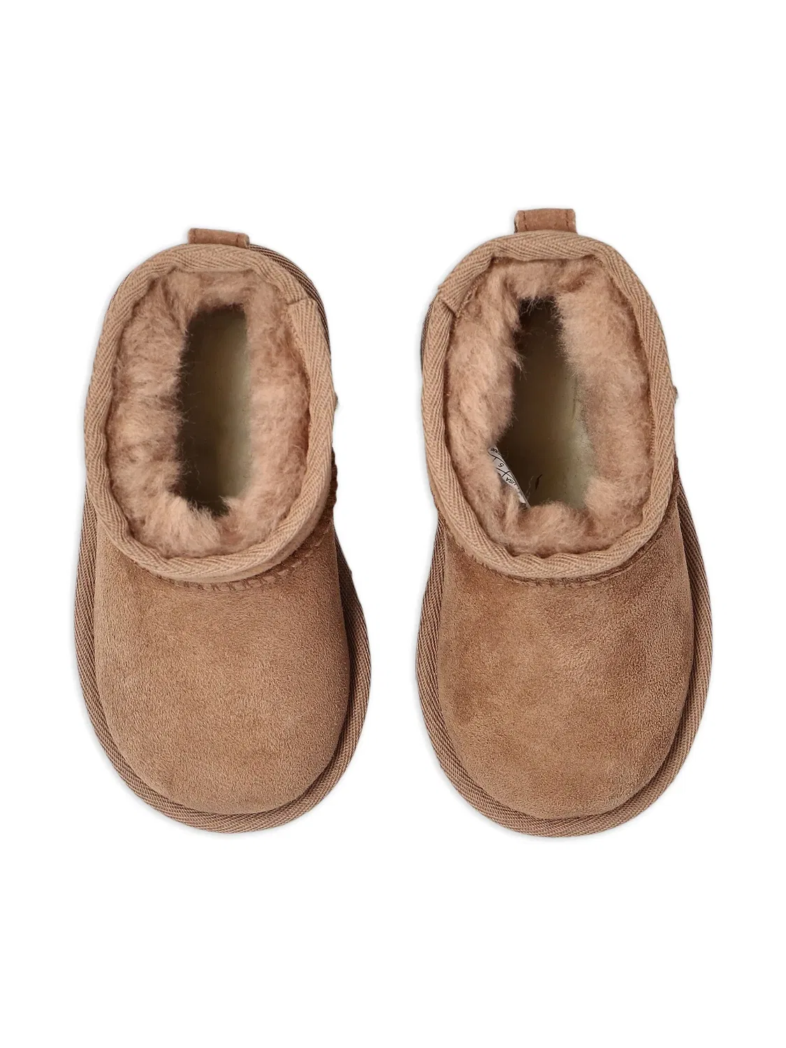 Ботинки Classic Mini II замшевые коричневые UGG, коричневый — фото 4