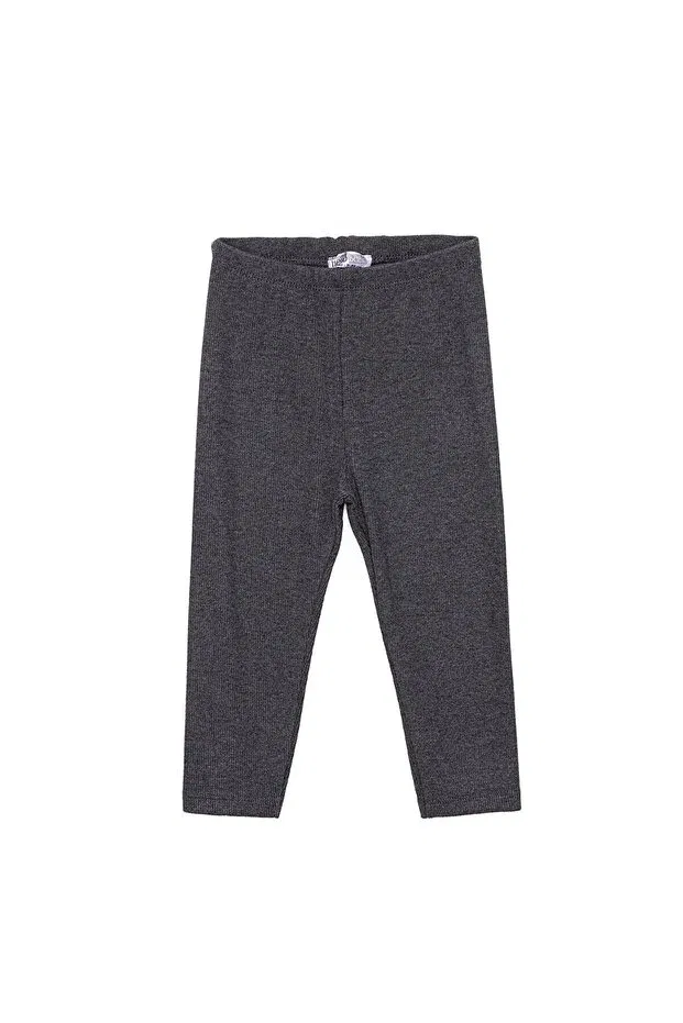 Детские леггинсы для девочек скинни Hellobaby basic tights baby girl Ebebek Hello Baby, Anthracite Melange