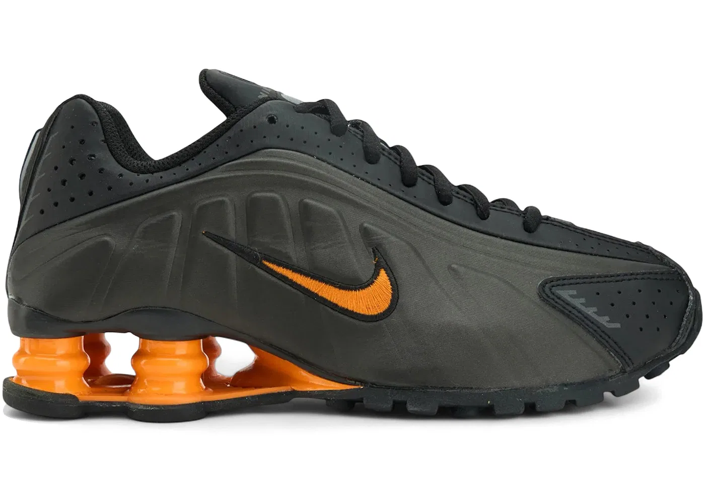 Детские кроссовки Lifestyle Nike Shox R4, Black/Black/Bright Ceramic