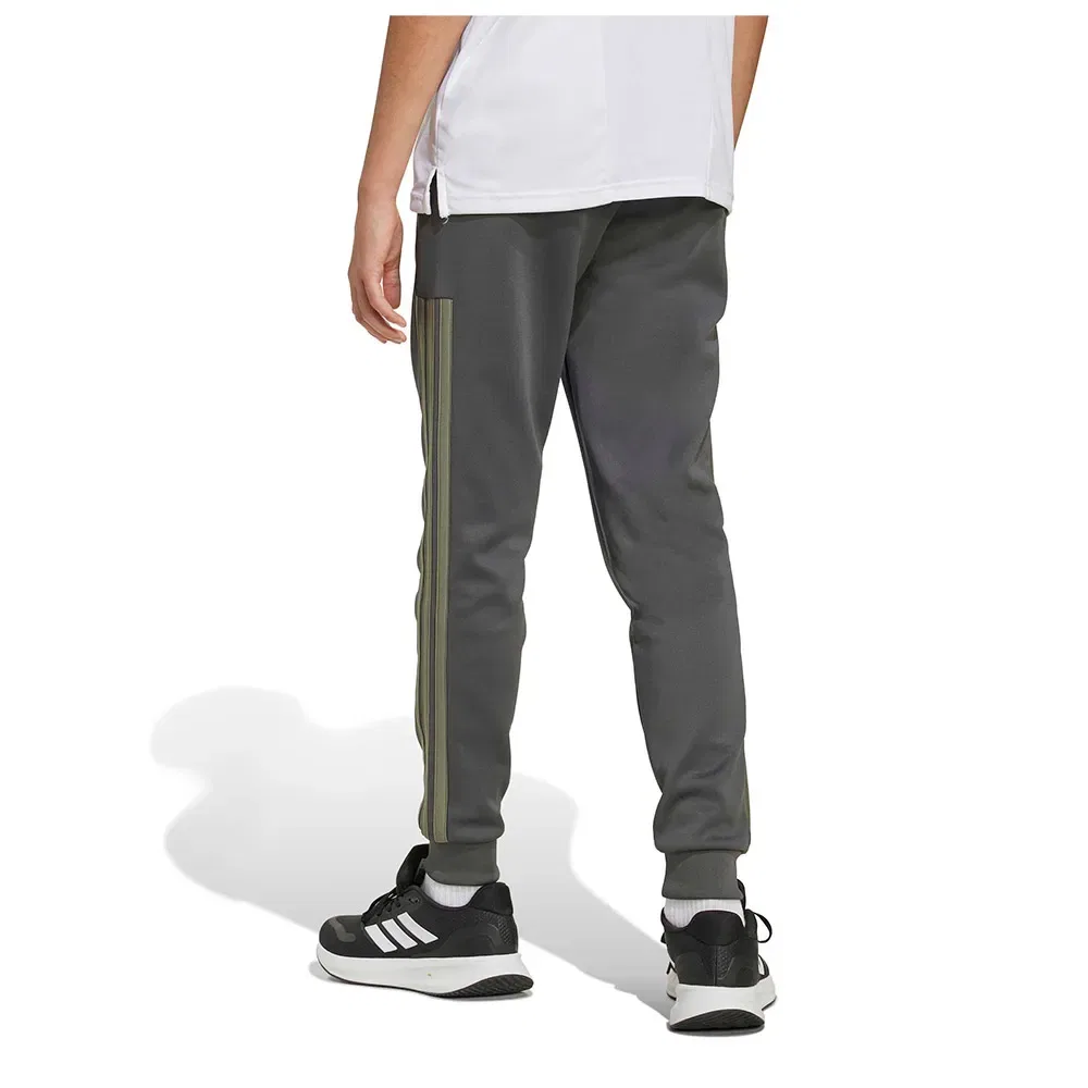 Детские спортивные брюки с тремя полосками Adidas 3 Stripes Essentials, Grey — фото 2
