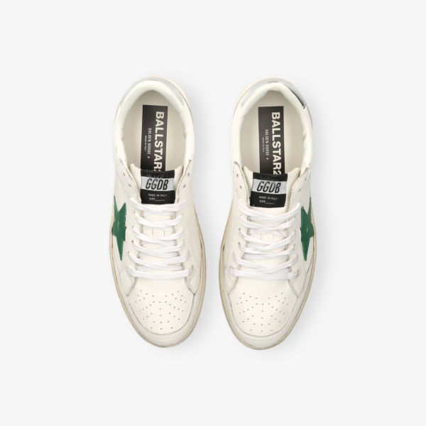Кроссовки Golden Goose Балстар 2 кожаные низкие с логотипом, мультиколор — фото 2