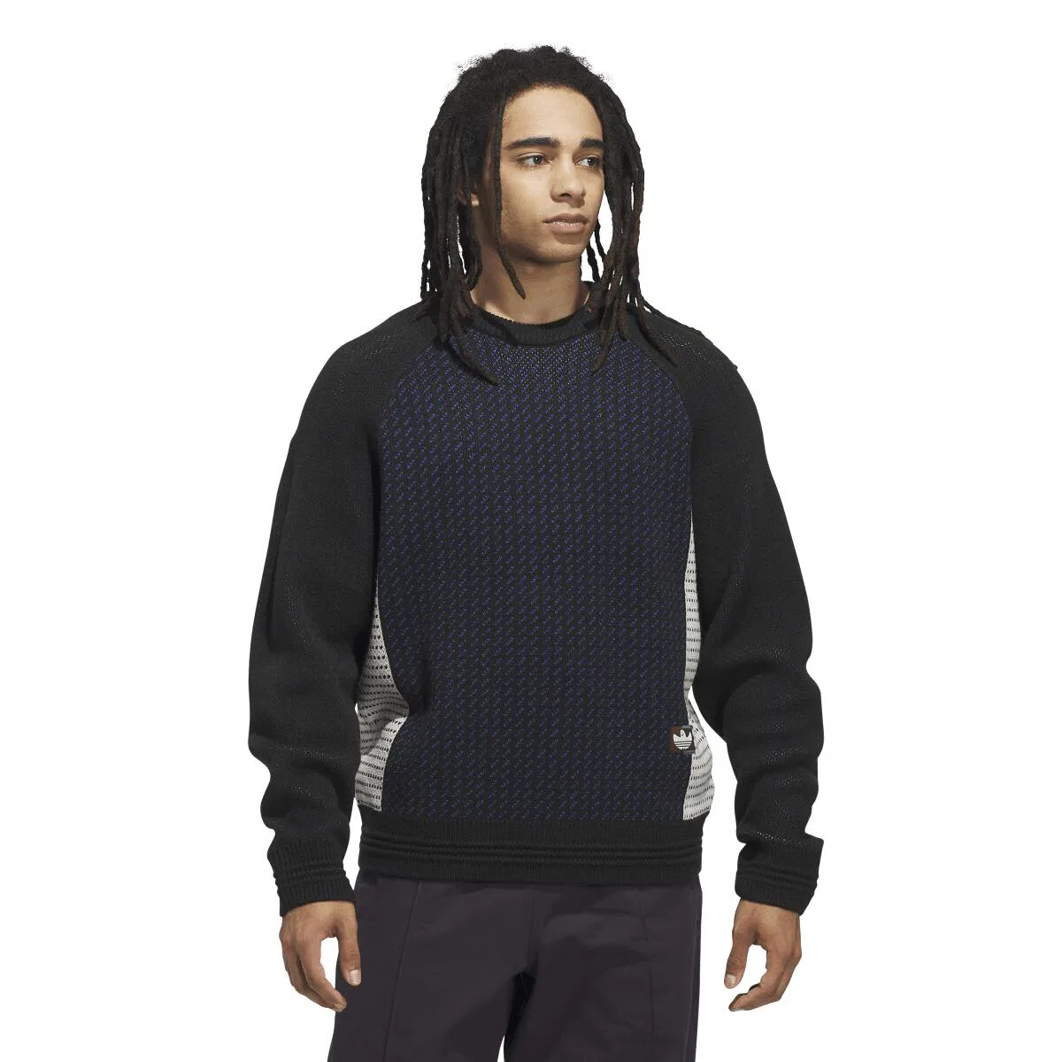 Мужской свитшот с принтом Shmoo Ff Sweat Adidas, Цвет Grun Rosa — фото 2