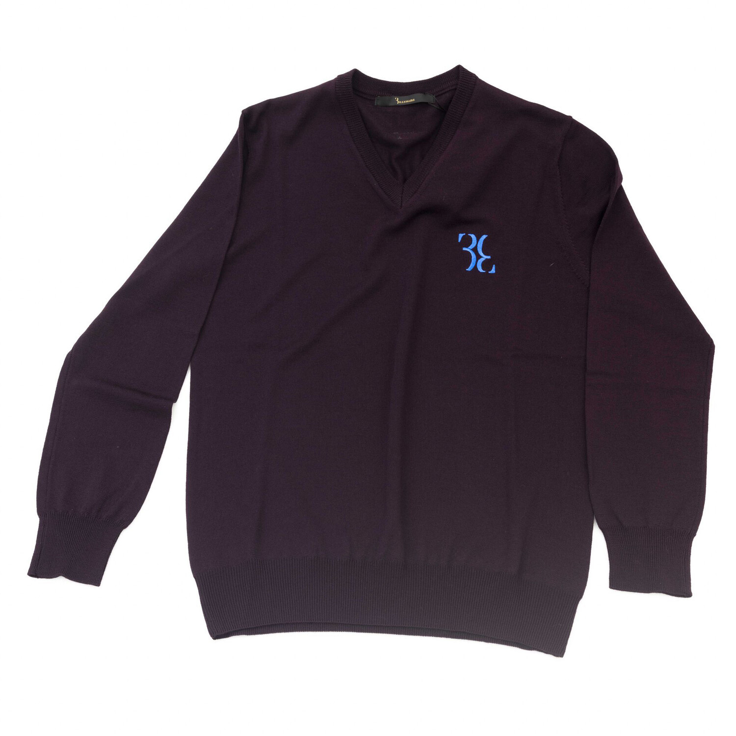 

Свитер Billionaire V Neck, темно-фиолетовый