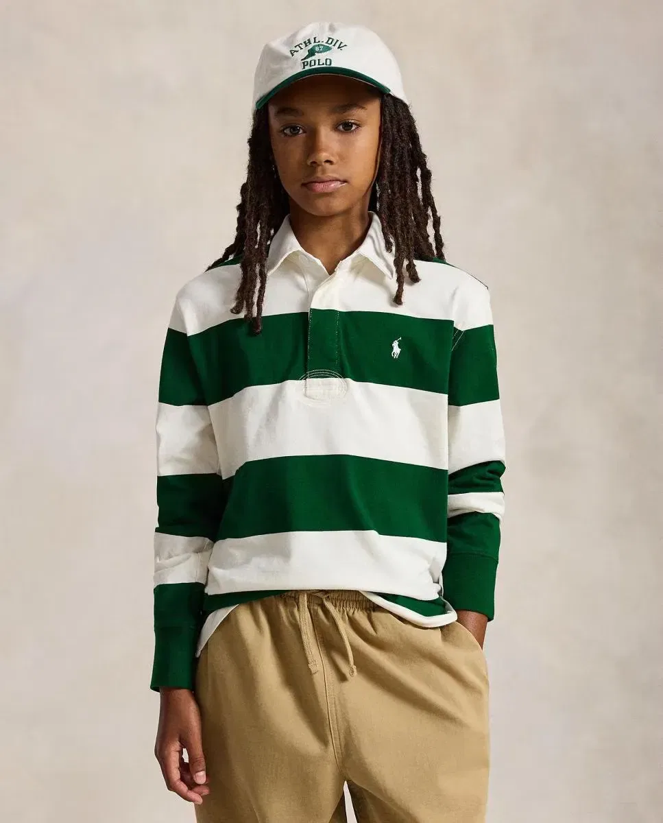 Детское поло для мальчиков хлопковое Polo Ralph Lauren, Multicolor — фото 2