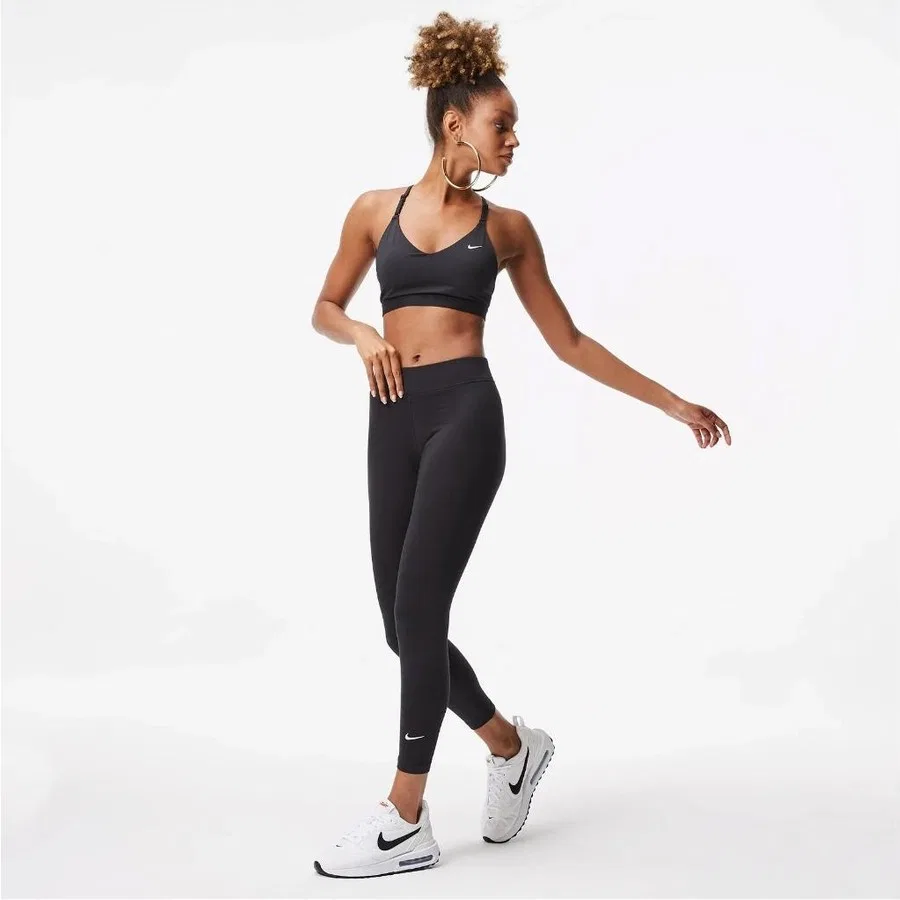 Леггинсы спортивные с высоким поясом Nike Essential, Черный