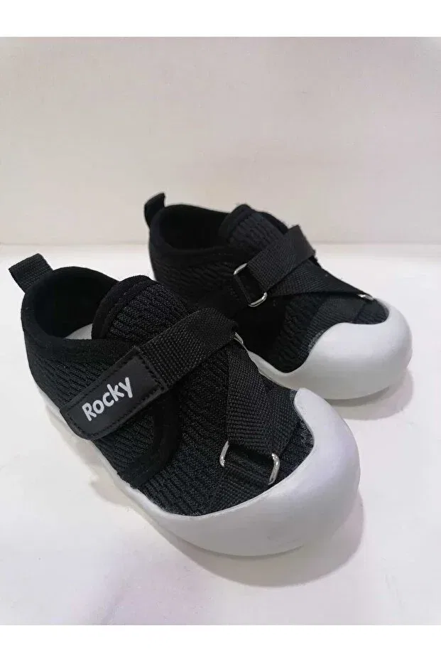 Детские туфли для мальчиков текстильные Özgür Kids, Black
