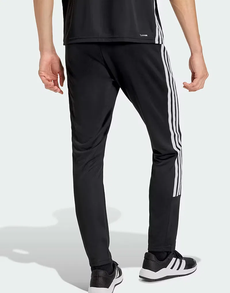 Спортивная одежда Adidas Performance Workout Essentials: трикотажные брюки с тремя полосками, черно-белый — фото 2