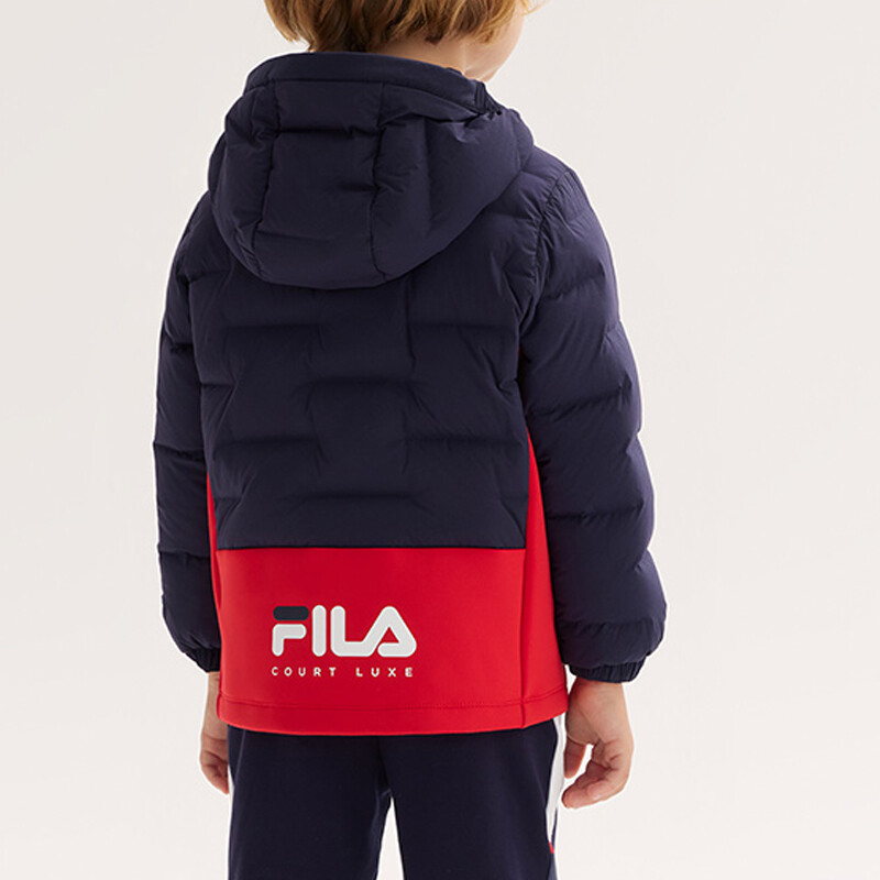 PS Пуховики/Жилеты Fila Kids, синий — фото 3