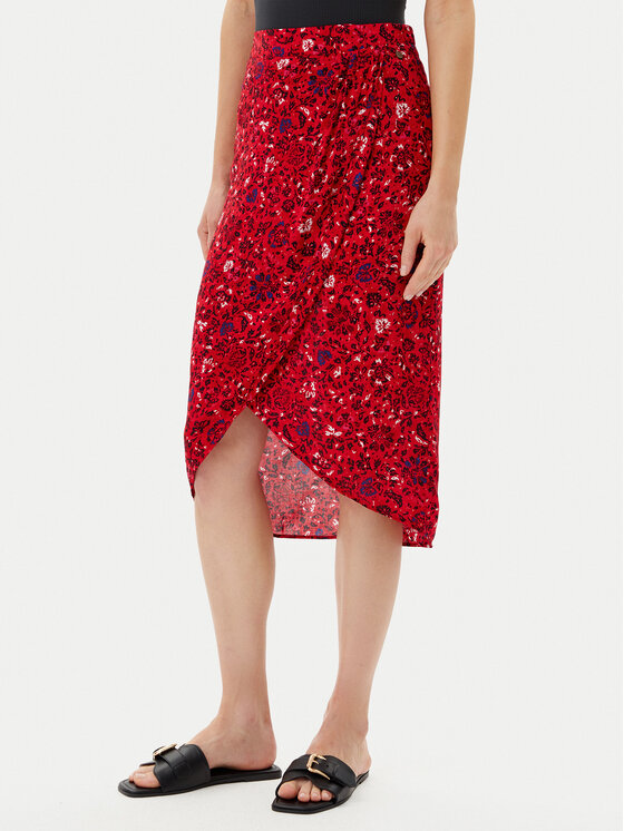 

Юбка миди облегающая Clau PL901199 Pepe Jeans, красный