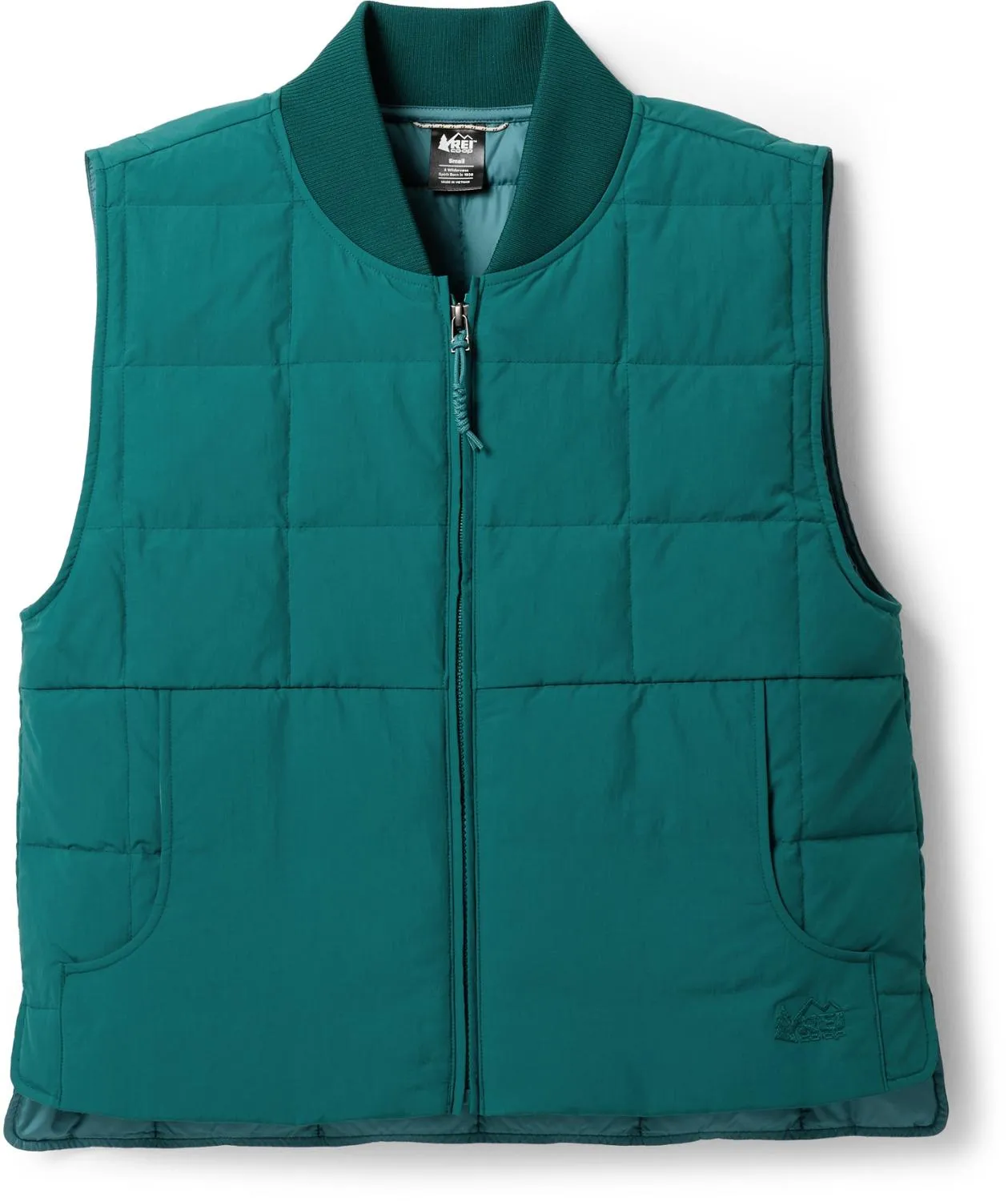 

Стеганый пуховый жилет Campwell женский REI Co-op, Night Cove