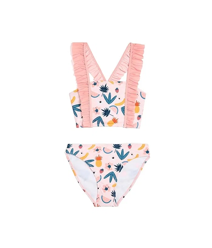 Купальник с фруктовым принтом Deux par Deux, Pink Printed Fruits