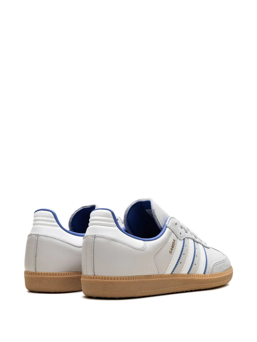Кроссовки Samba Grey One Blue Adidas, серый — фото 3