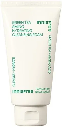 Пенка для умывания Innisfree — Гель- с зеленым чаем и аминокислотами, 150 г