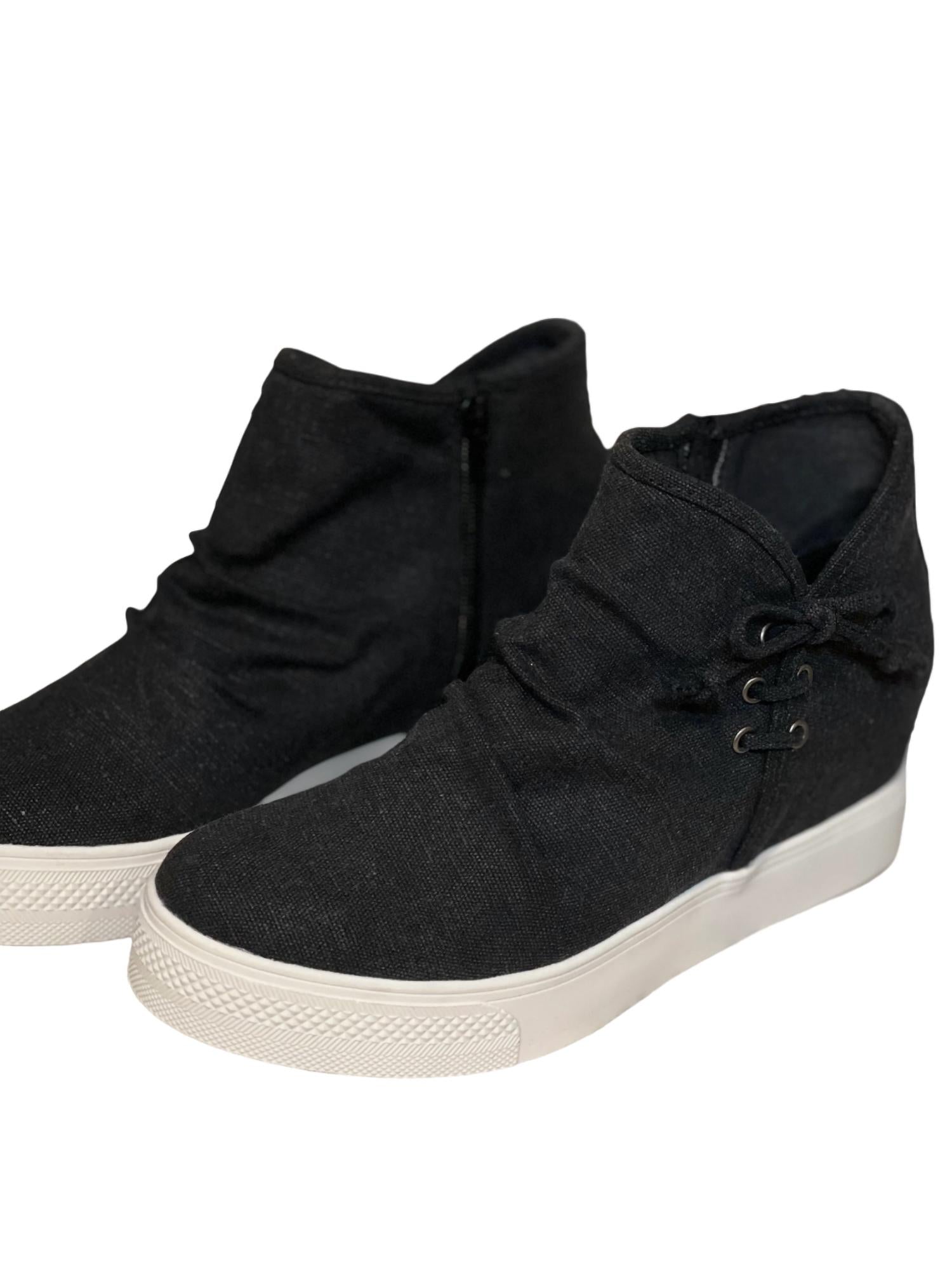Женские ботильоны Angela Wedge Bootie черного цвета Very G