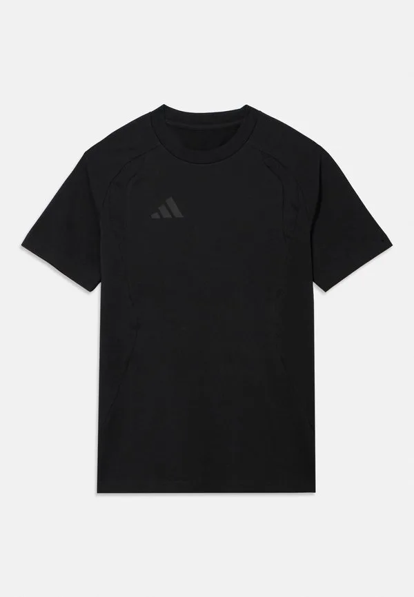 Футболка tiro travel tee унисекс, базовая футболка Adidas Performance, Black — фото 3