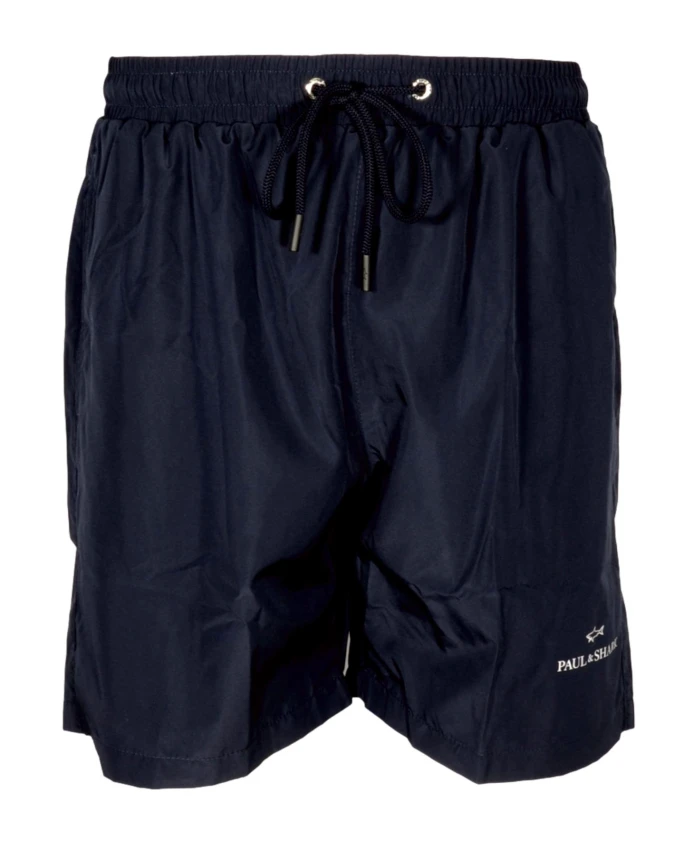 

Синие плавки, стильный дизайн. Paul & Shark, синий